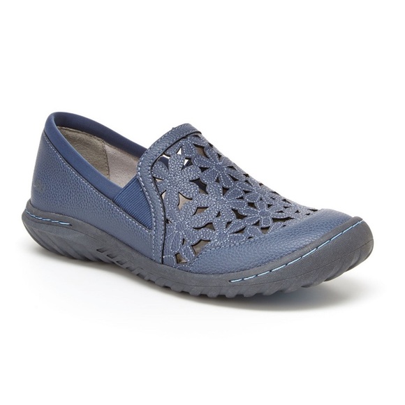 JBU Shoes - JBU wildflower moc moccasin in blue women’s 12